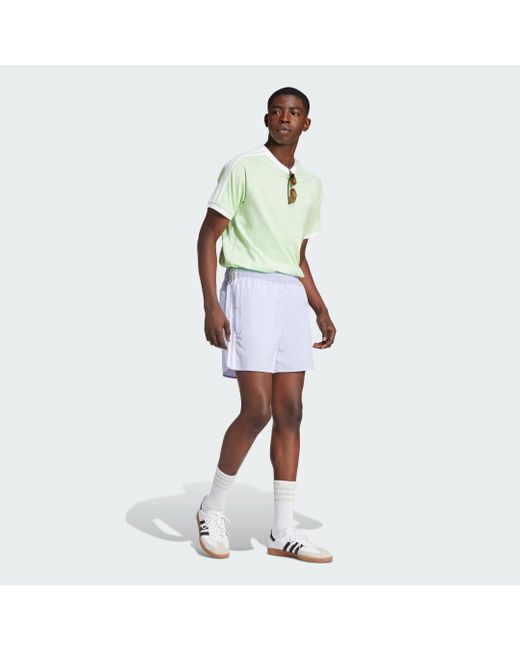 Adidas White Adicolor Classics Sprinter Shorts for men
