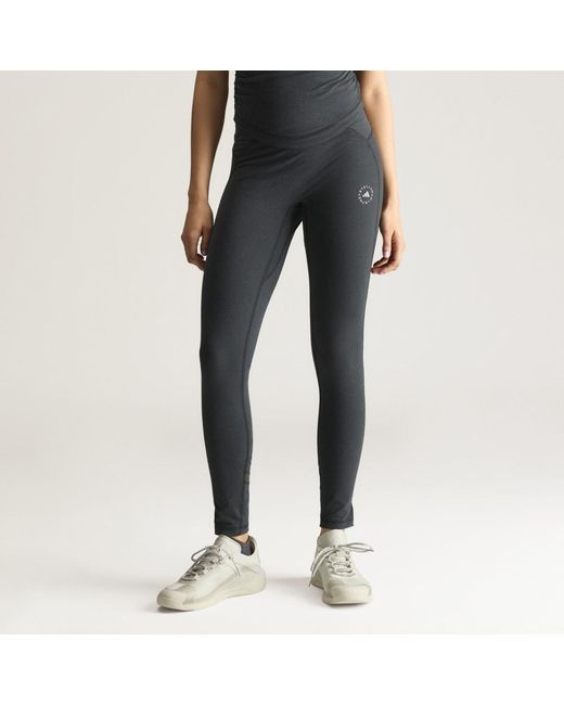 Adidas Blue By Stella Mccartney Studio Cotton Leggings