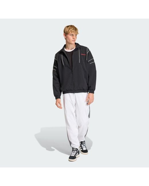 Adidas Black Cutline Track Top for men
