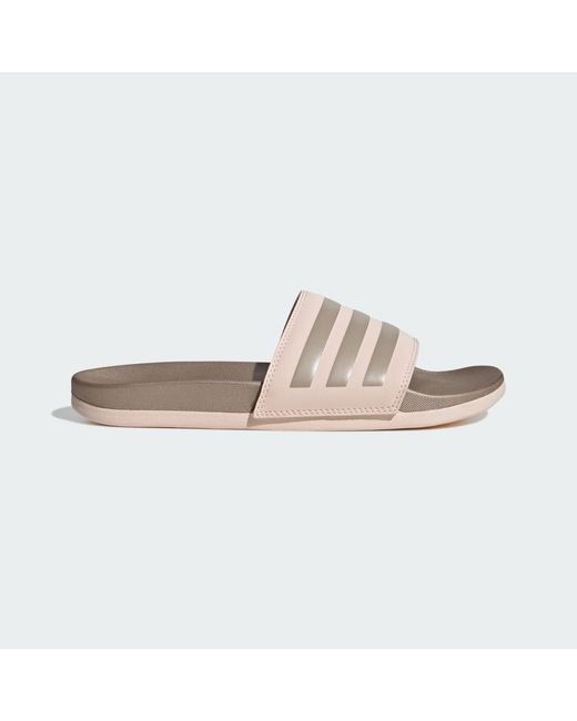 Adidas Pink Adilette Comfort Slides