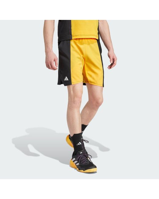 Adidas Tennis Heat.Rdy Ergo 7-Inch Short in het Yellow voor heren