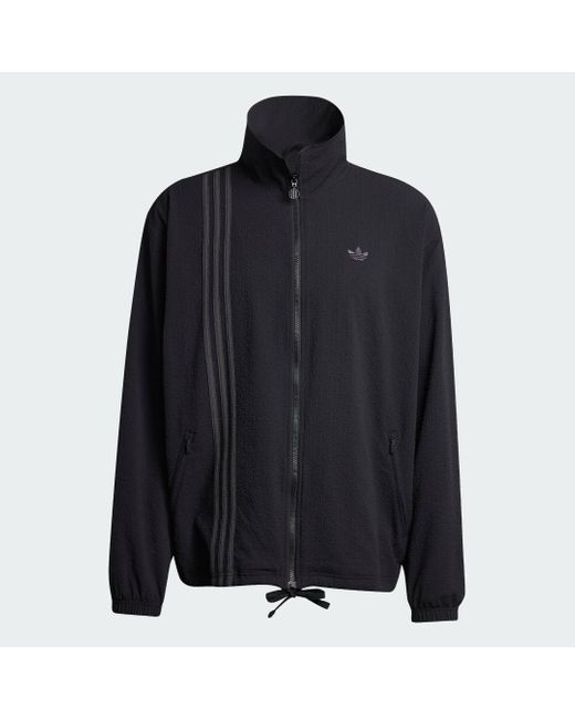 Top Da Pista Fashion Seersucker Firebird di Adidas in Blue da Uomo