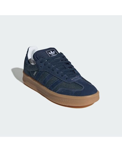 Adidas Blue Samba Xlg Shoes