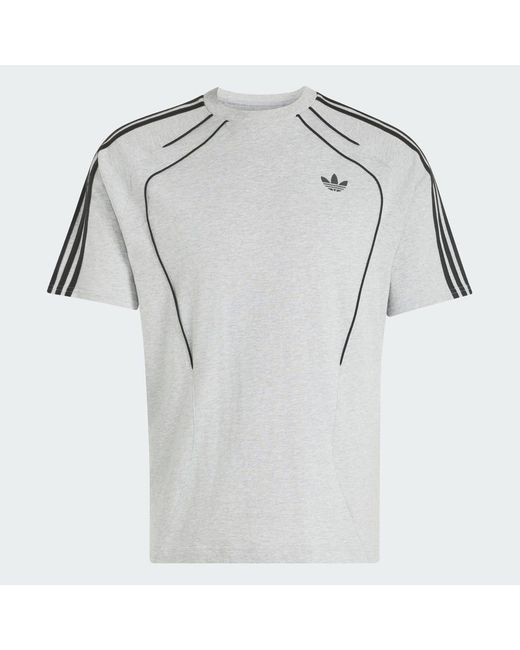 Adidas Gray Spacer Teamgeist 26 Cutline T-Shirt for men