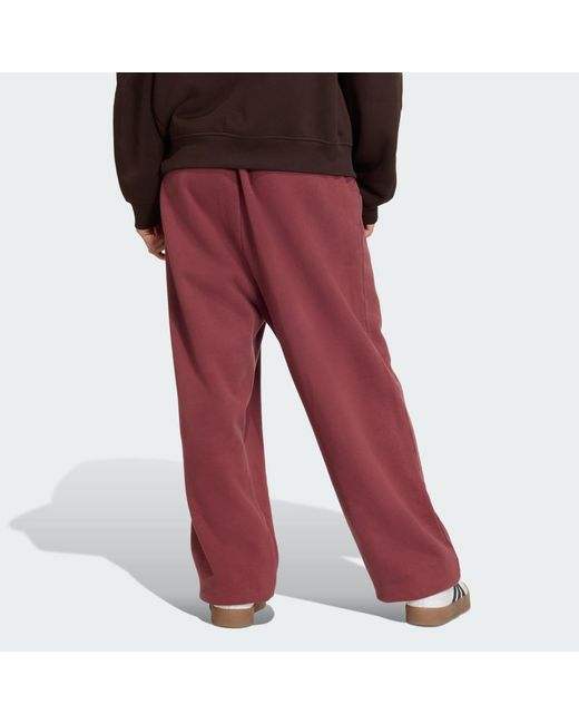 Adidas Red Essentials Linear Byfr Jogger (Japan Jogger+ Washed