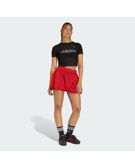 Adidas Red Balloon Skirt