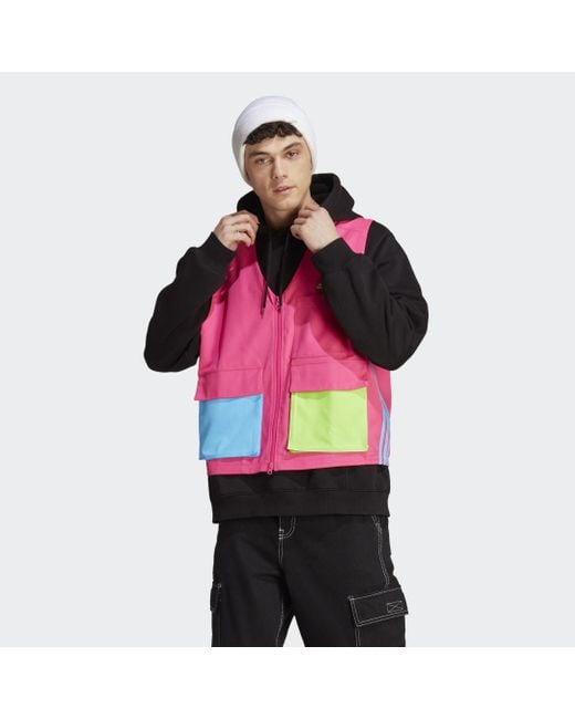 Adidas Kidcore Utility Vest in het Multicolor voor heren