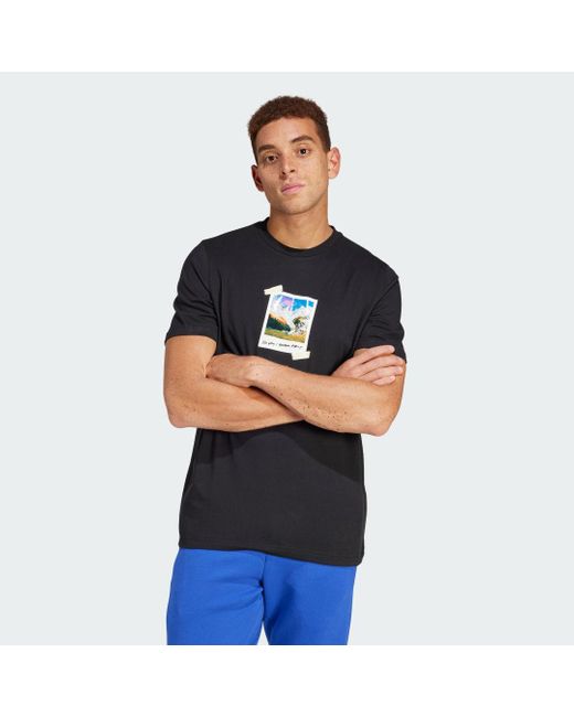 Adidas Black All Day I Dream About... Graphic T-shirt for men