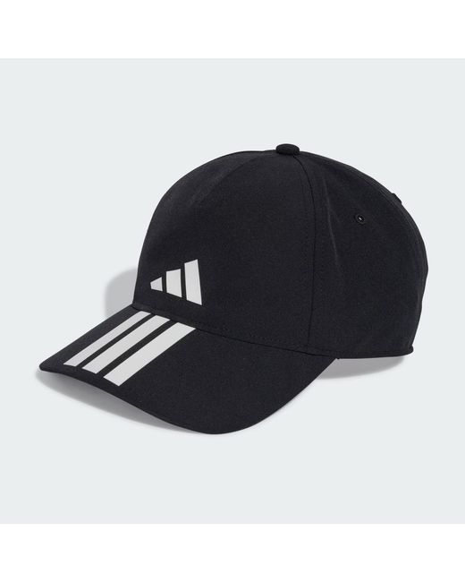 Adidas Blue Baseball Cap 3-Stripes Climaproof