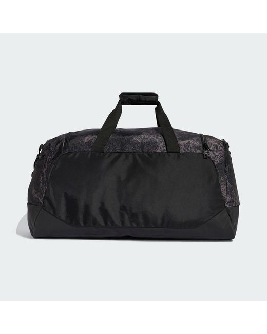Adidas Black Training Defender Graphic Duffle Bag Medium