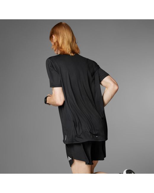 Adidas Black Run It T-Shirt for men