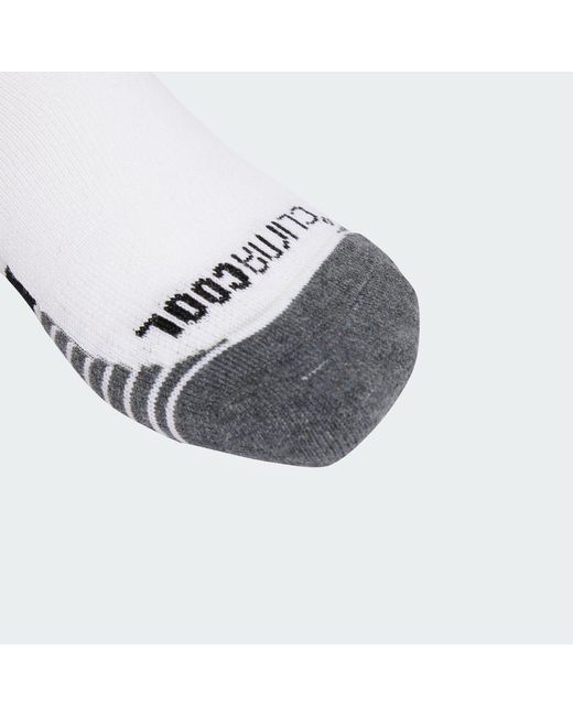 Calze Da Ginnastica Climacool Imbottite A Crew, 3 Paia di Adidas in White
