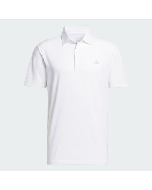 Adidas White Ultimate365 Solid Polo Shirt for men