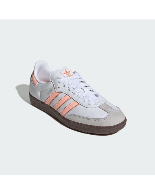 Adidas Originals White Samba Og Shoes