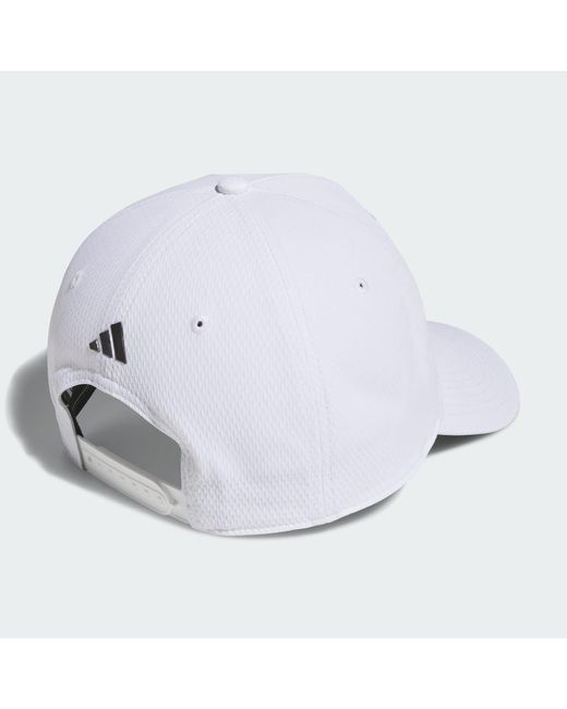 Adidas White Tour Snapback Cap for men