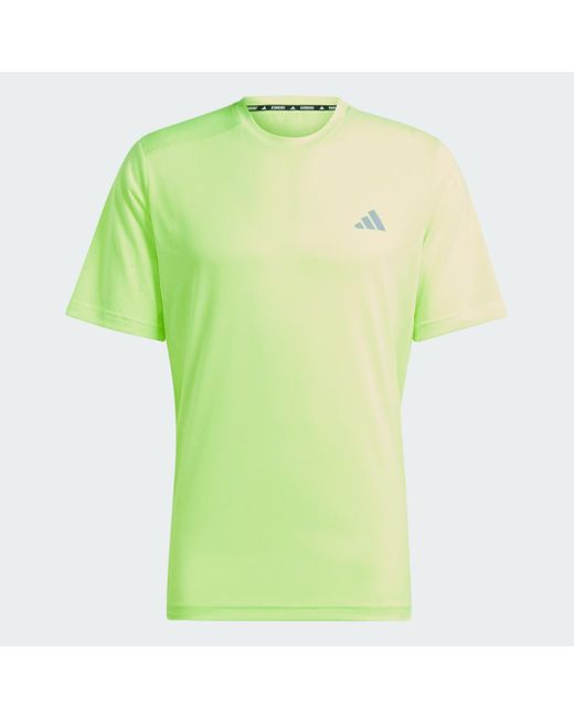 T-shirt Ultimate Engineered Knit di Adidas in Green da Uomo