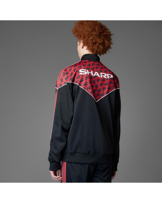 Adidas Red Manchester United '91 Track Top for men