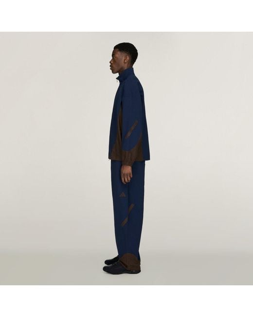 Adidas Blue X Arte Antwerp Z.N.E. Material Mix Full-Zip Tracktop for men