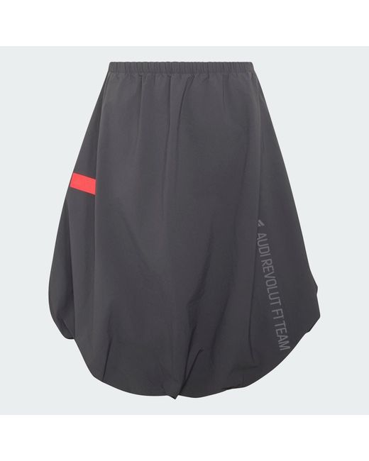 Adidas Gray Audi Revolut F1 Team Elevated Woven Skirt