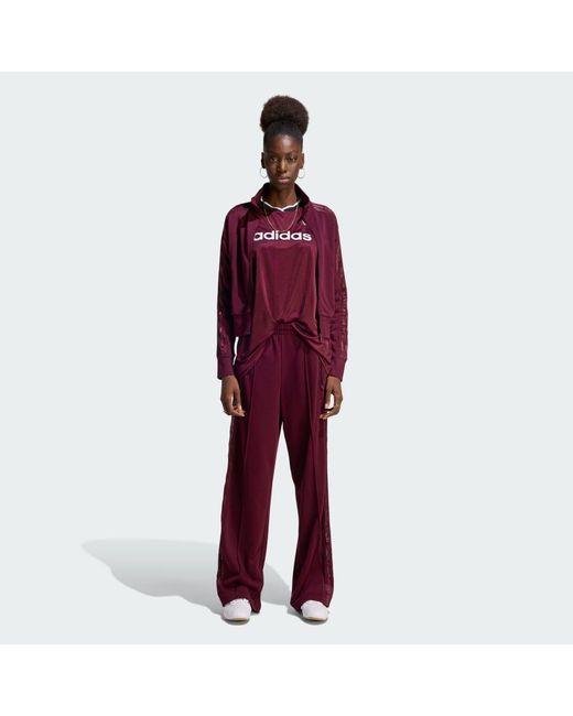 Adidas Red Firebird Lace Tracktop