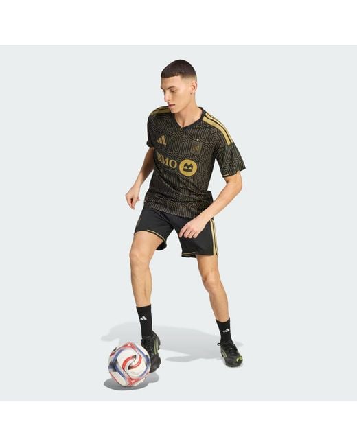 Adidas Black Lafc 26/27 Authentic Home Jersey for men
