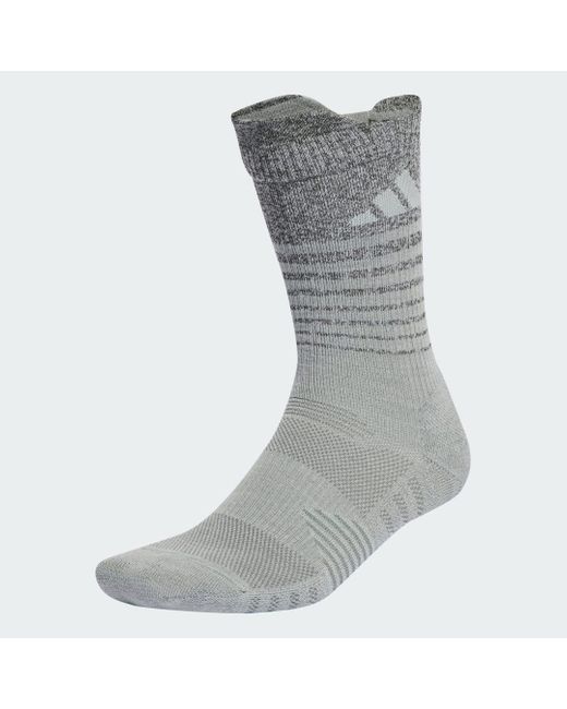 Adidas Gray Cold.rdy Xcity Reflective Running Socks