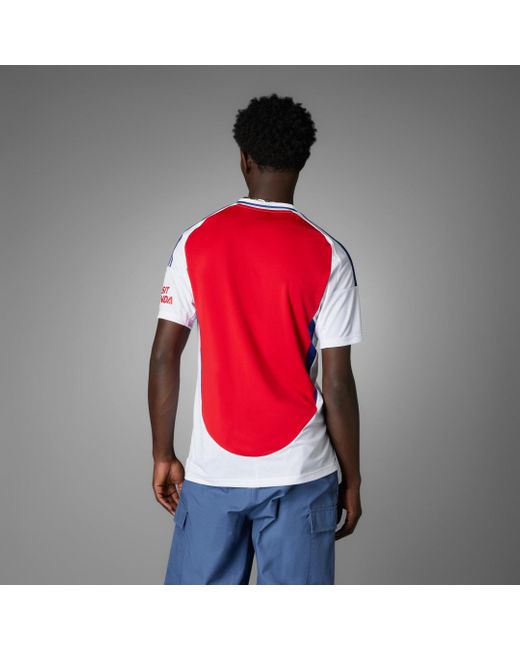 Adidas Red Arsenal 24/25 Home Jersey for men