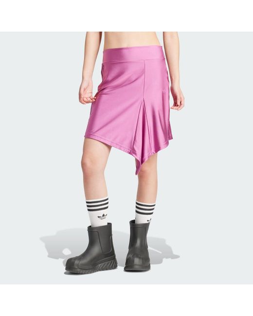 Adidas Pink Fashion Satin Miniskirt