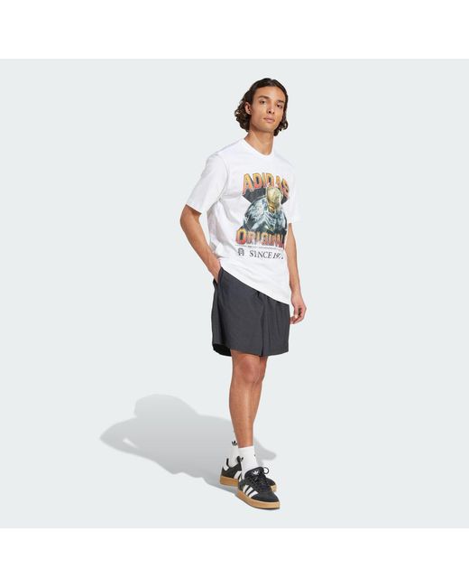 Adidas Black Woven Short for men