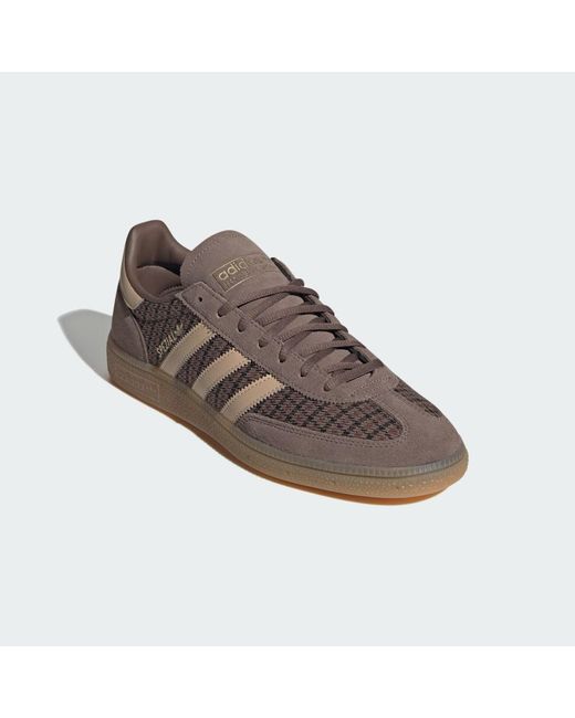 Adidas Brown Handball Spezial Shoes for men