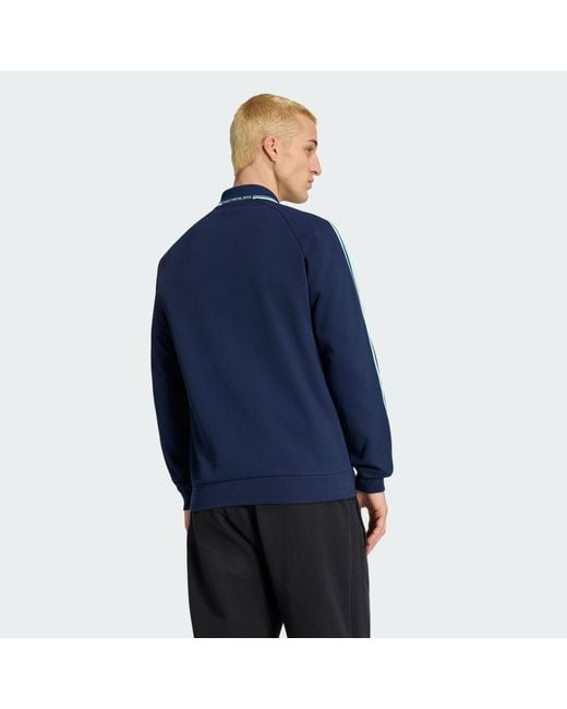 Adidas Blue Germany Away Anthem Jacket for men