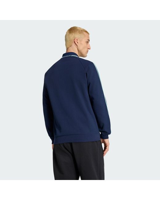Adidas Blue Germany Away Anthem Jacket for men