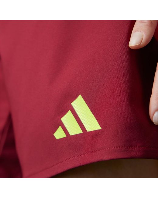 Adidas Red Germany 25 'S Team) Away Authentic Shorts