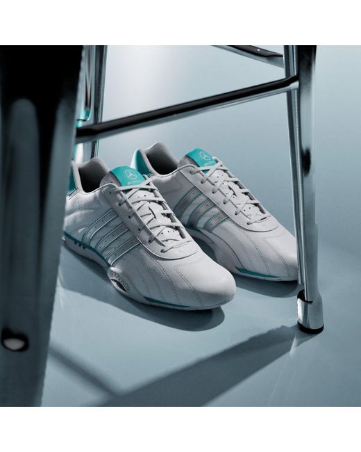 Adidas Blue Adiracer Lo Mercedes Amg Petronas F1 Team Shoes