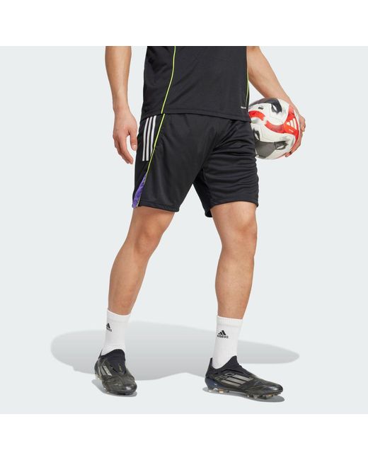 Adidas Blue Tiro 25 Competition Training Shorts for men