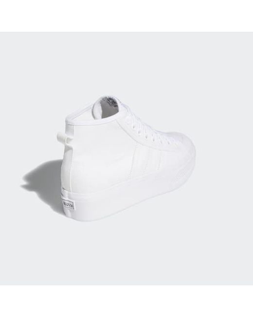 adidas nizza platform mid shoes