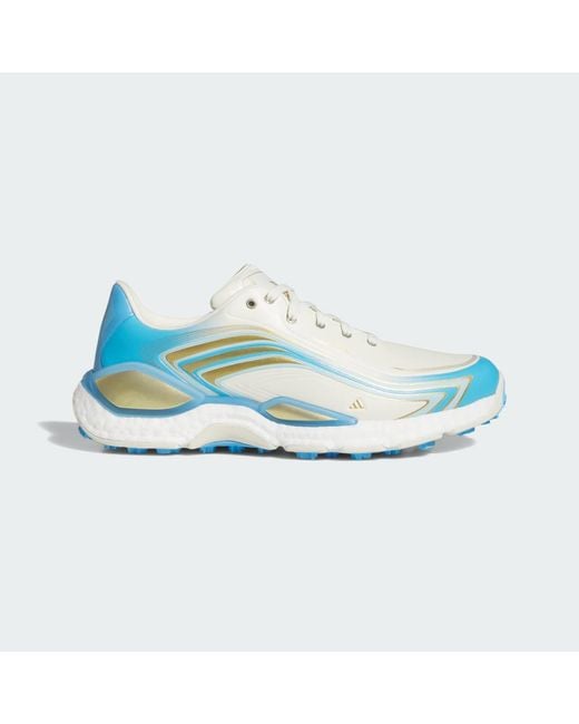 Adidas Blue Codechaos Messi Spikeless Golf Shoes for men