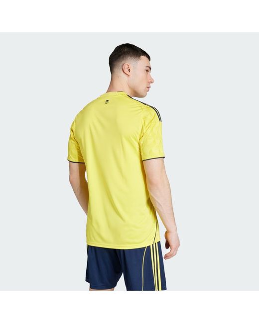 Adidas Yellow Al Nassr Fc 25/26 Home Jersey for men
