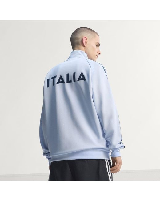 Adidas Blue Italy Originals Track Top for men