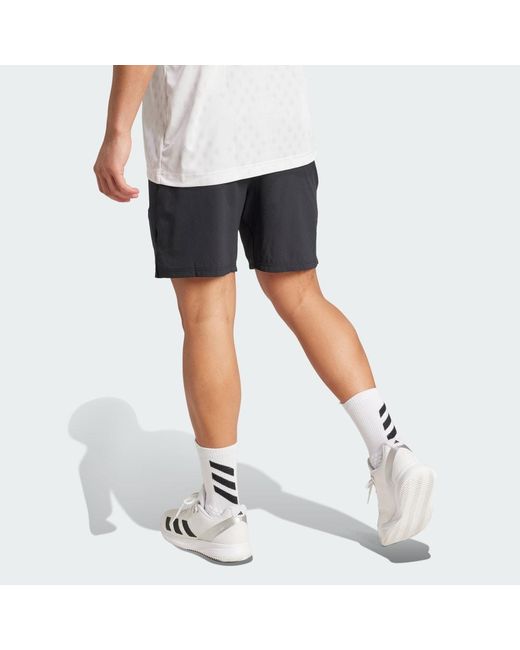 Adidas Blue Tennis Climacool Ergo Shorts for men