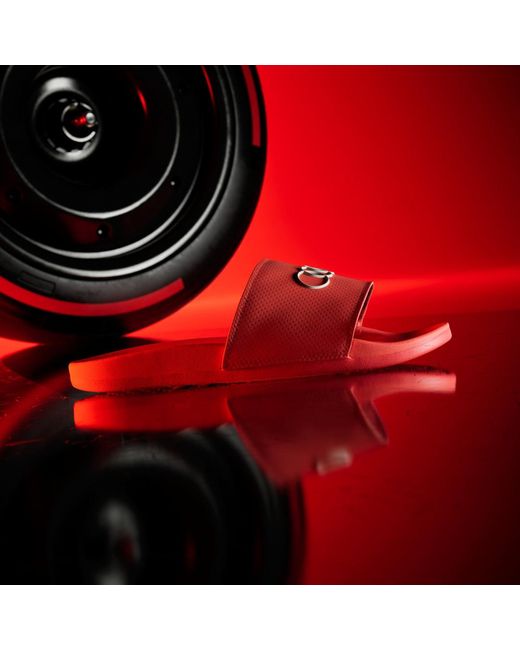 Adidas Red Adilette Comfort Audi Revolut F1 Team Slides