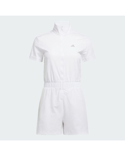 Adidas White Go-To Romper