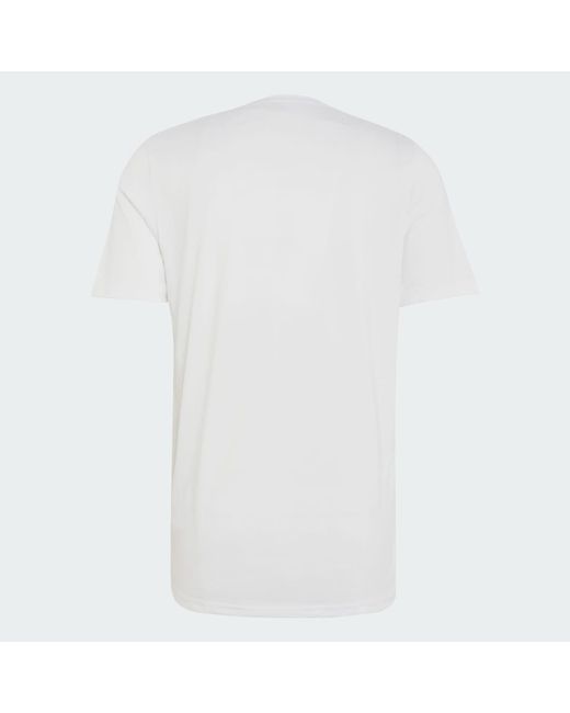 Adidas White Pregame T-Shirt for men