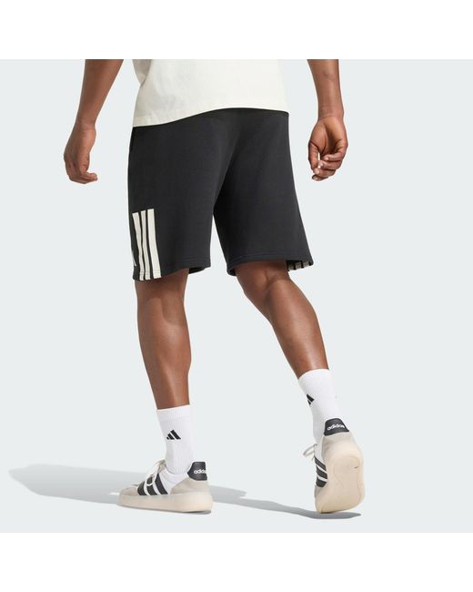 Adidas Black New Zealand Rugby Leisurewear Shorts for men