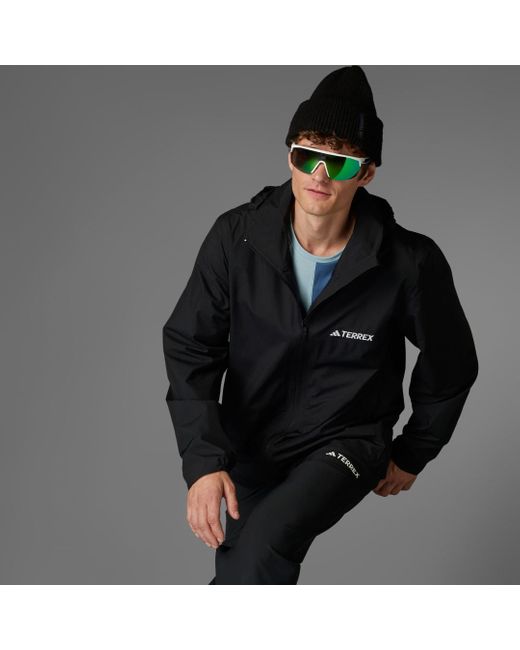 Adidas Multi Essentials 2L Regenjacke in Black für Herren