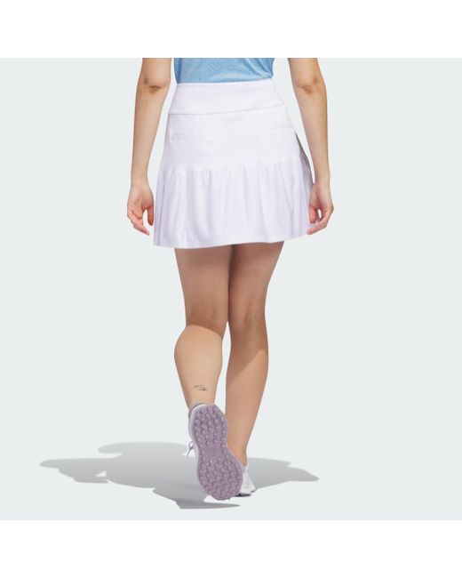 Adidas White Ultimate365 Frill Skirt