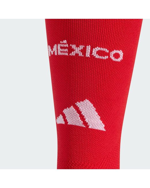 Calcetines De La Primera Equipación De México 26 Adidas de color Red