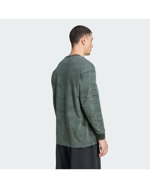 Adidas Green Equipment T-Shirt for men