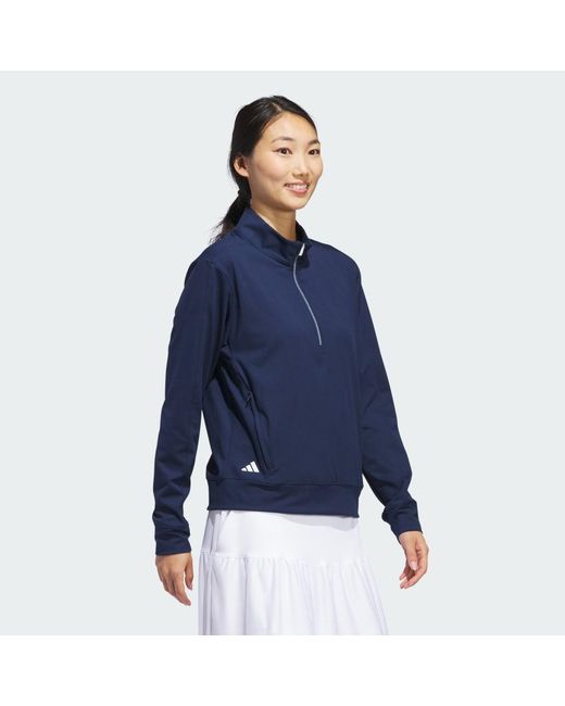 Adidas Blue Ultimate365 Half-zip Layering Top