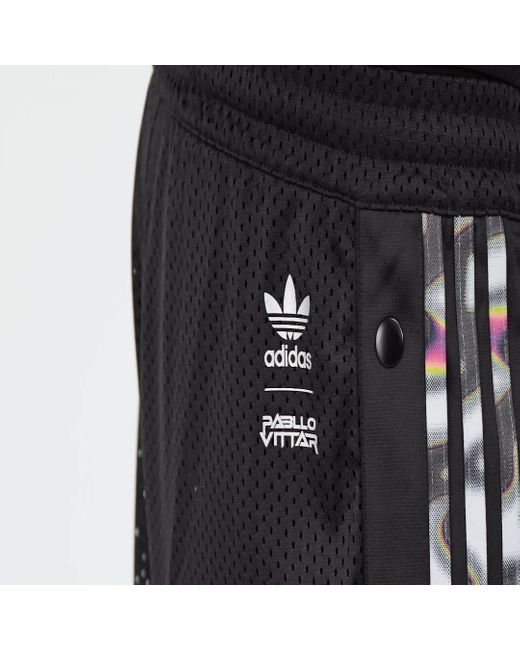 Adidas Black Pride Adibreak Shorts for men